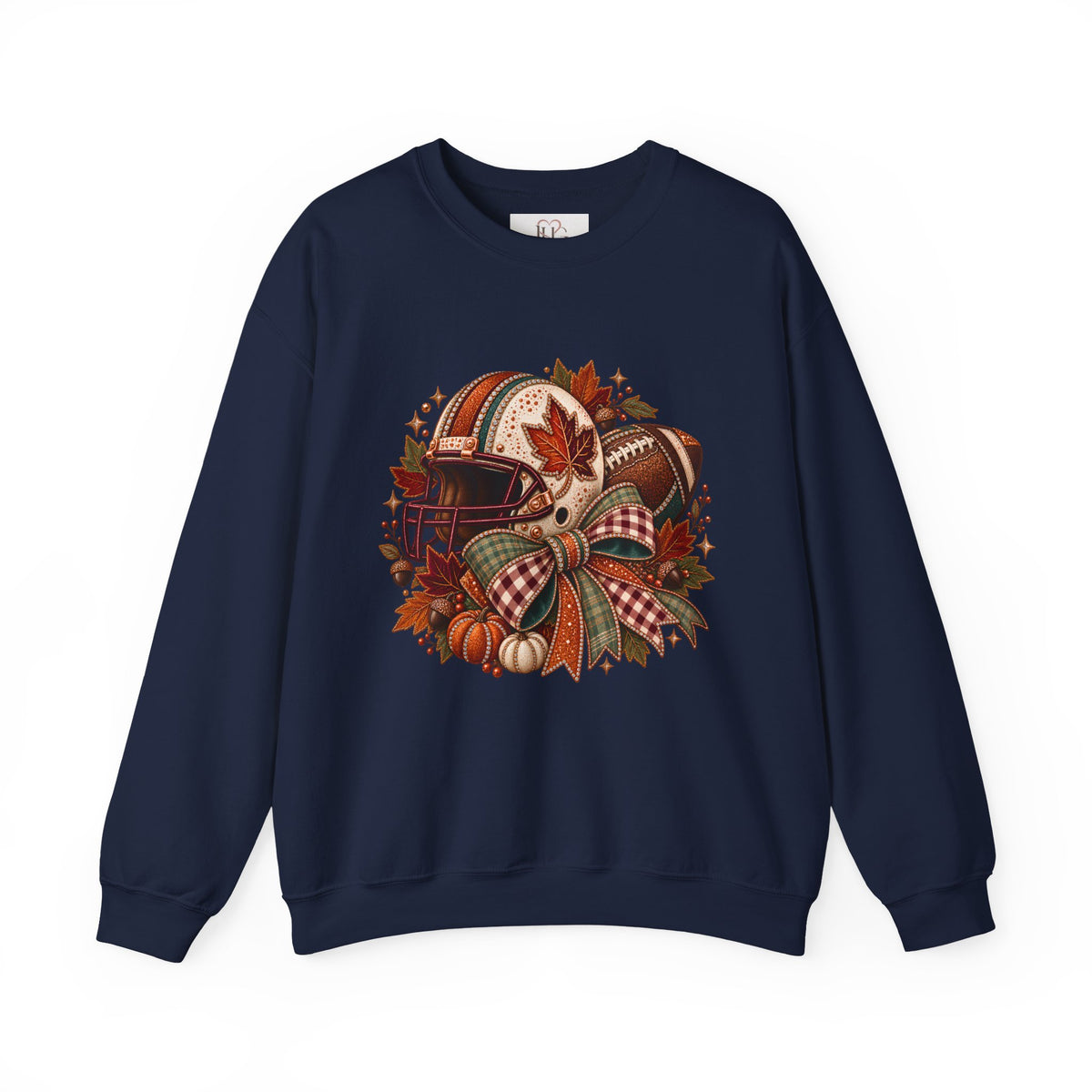 Fall Football Game Day Sweatshirt | Autumn Pumpkin Crewneck | Thanksgiving Football Shirt