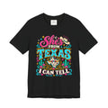 She’s From Texas Graphic Tee – Western Cowgirl Shirt