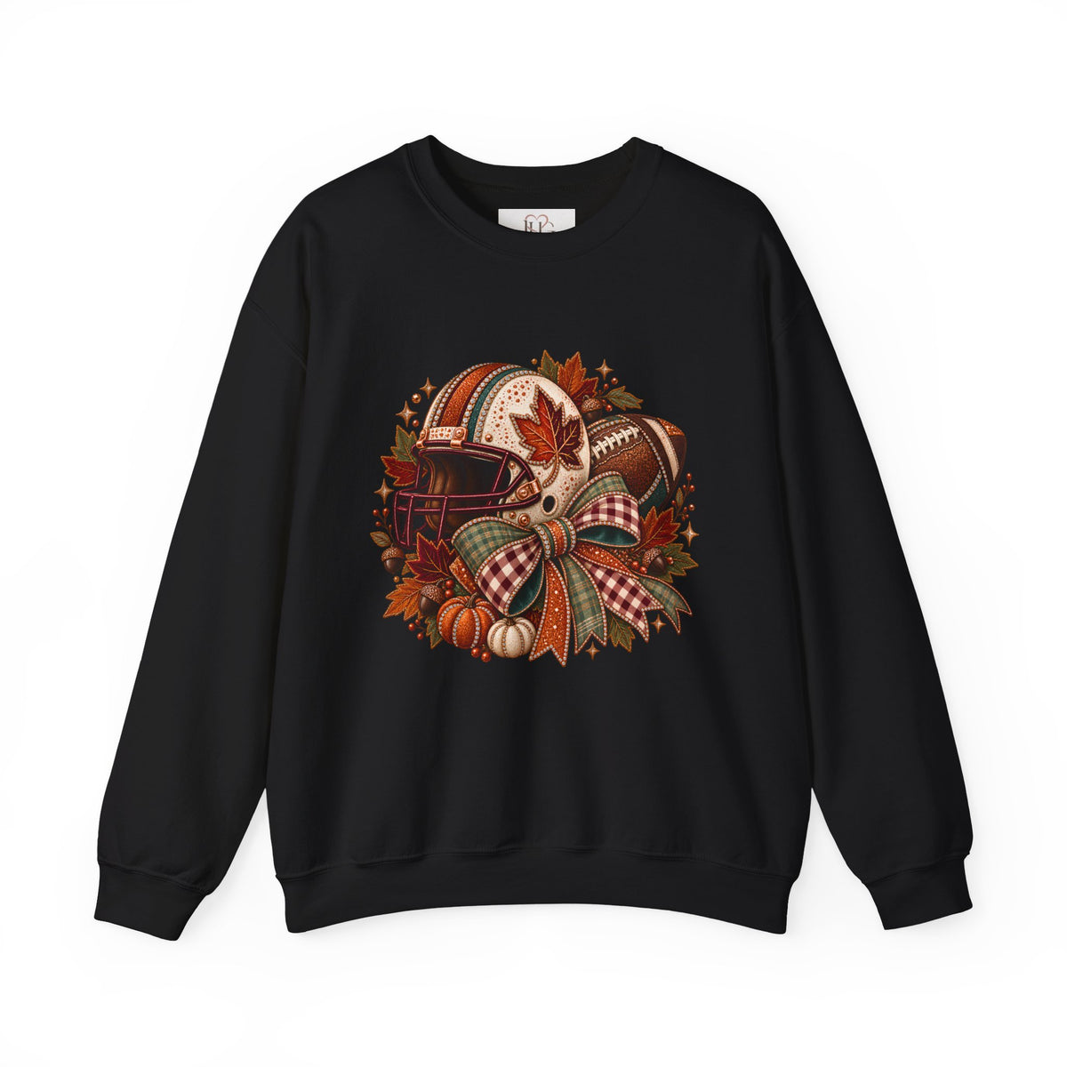 Fall Football Game Day Sweatshirt | Autumn Pumpkin Crewneck | Thanksgiving Football Shirt